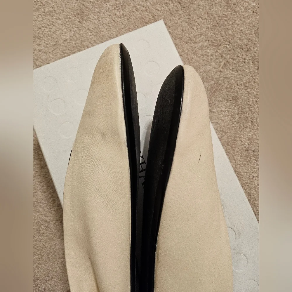 Khaite Marcy Flats Cream 37.5 Women's - Picture 7 of 11